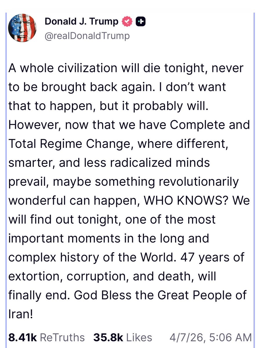This man is unhinged! If you weren’t concerned before, you should be now.