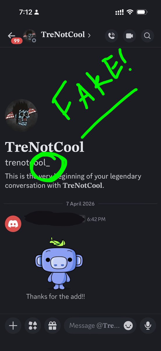 TreNotCool tweet media