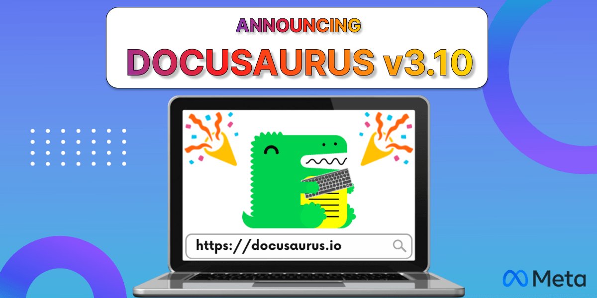 sebastienlorber's tweet image. 💥 Docusaurus 3.10 is out!

Milestone release - Prepares for Docusaurus v4

🔐 Security: Trusted Publishing, CI scanner, recommendations 
⚡ Docusaurus Faster - Stable, soon the new default
💪 Strict MDX - No proprietary syntax
💾 Storage API - Stable
🌳 VCS API - Experimental
