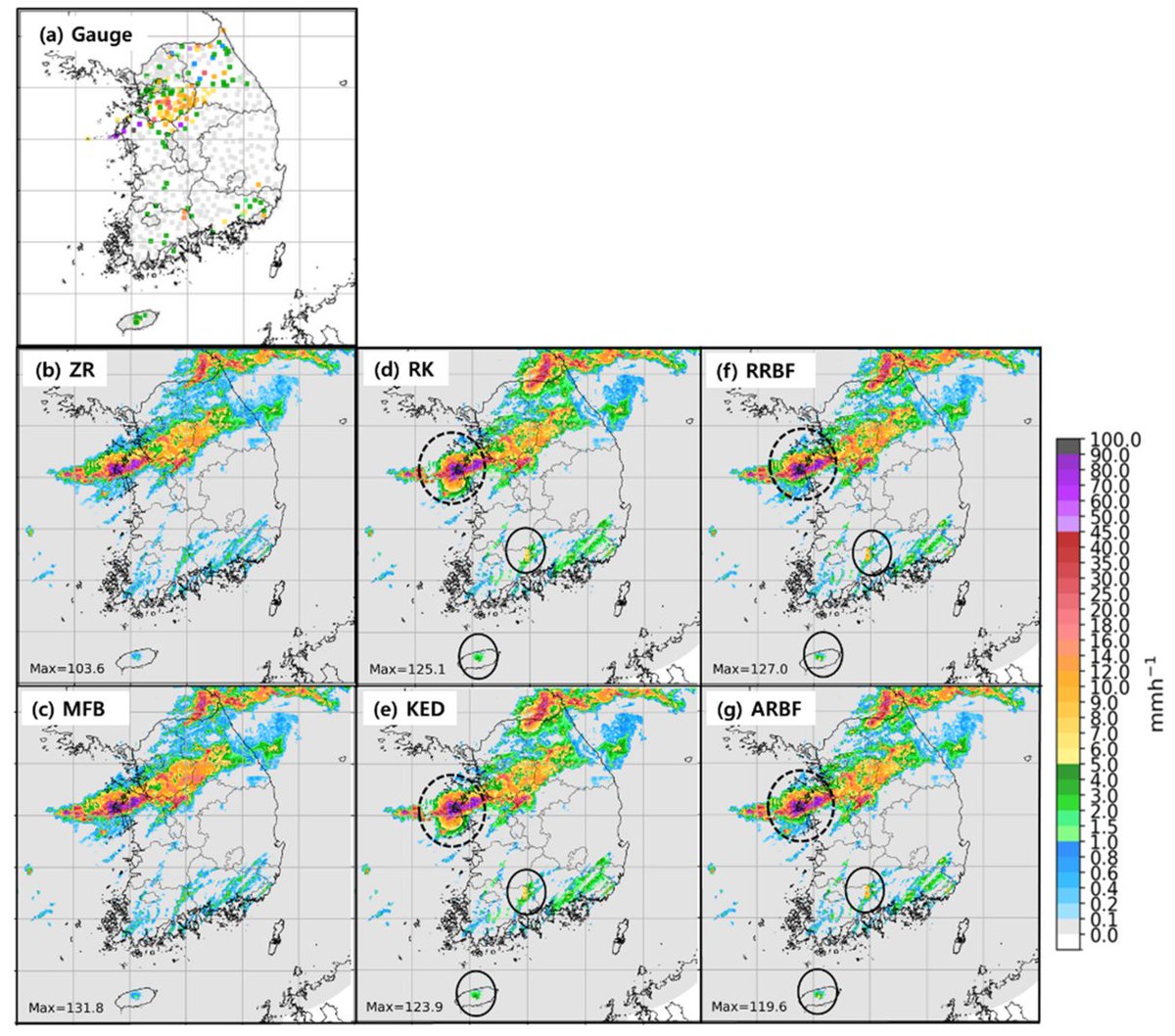 RemoteSens_MDPI's tweet image. 🌧️🌧️ #Radar–#Rain Gauge Merging for High-Spatiotemporal-Resolution #Rainfall #Estimation Using Radial Basis Function #Interpolation

✍️ Soorok Ryu et al.
🔗 brnw.ch/21x1nZ1