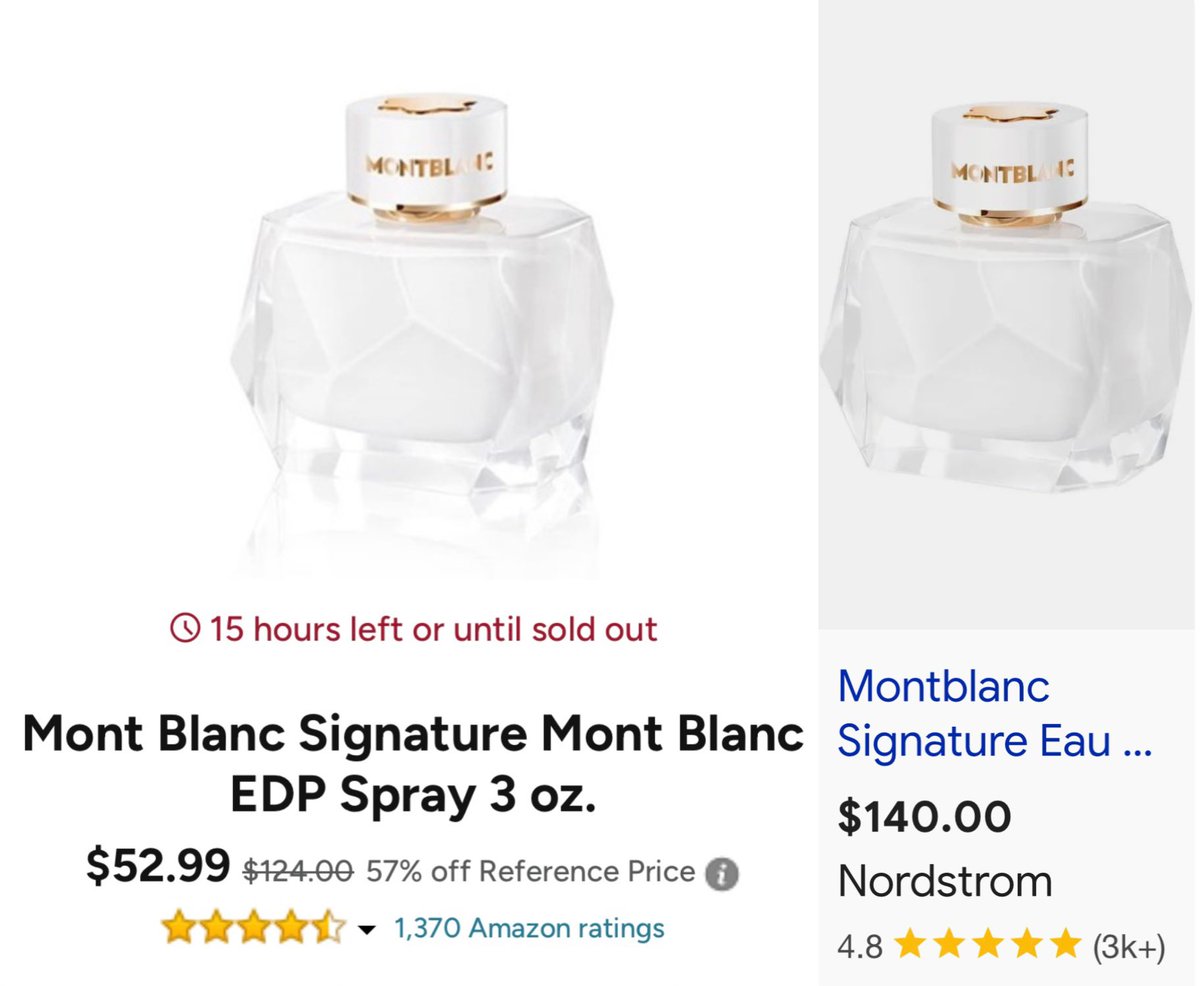 GlitchedDeals's tweet image. $140 MONTBLANC SIGNATURE EDP FOR $52

This 3oz Eau de Parfum price just dropped at Woot

Same spray is $140 at stores like Nordstrom

Free shipping for Amazon Prime members, deal ends today

cutt.ly/3tDx5bGd #ad