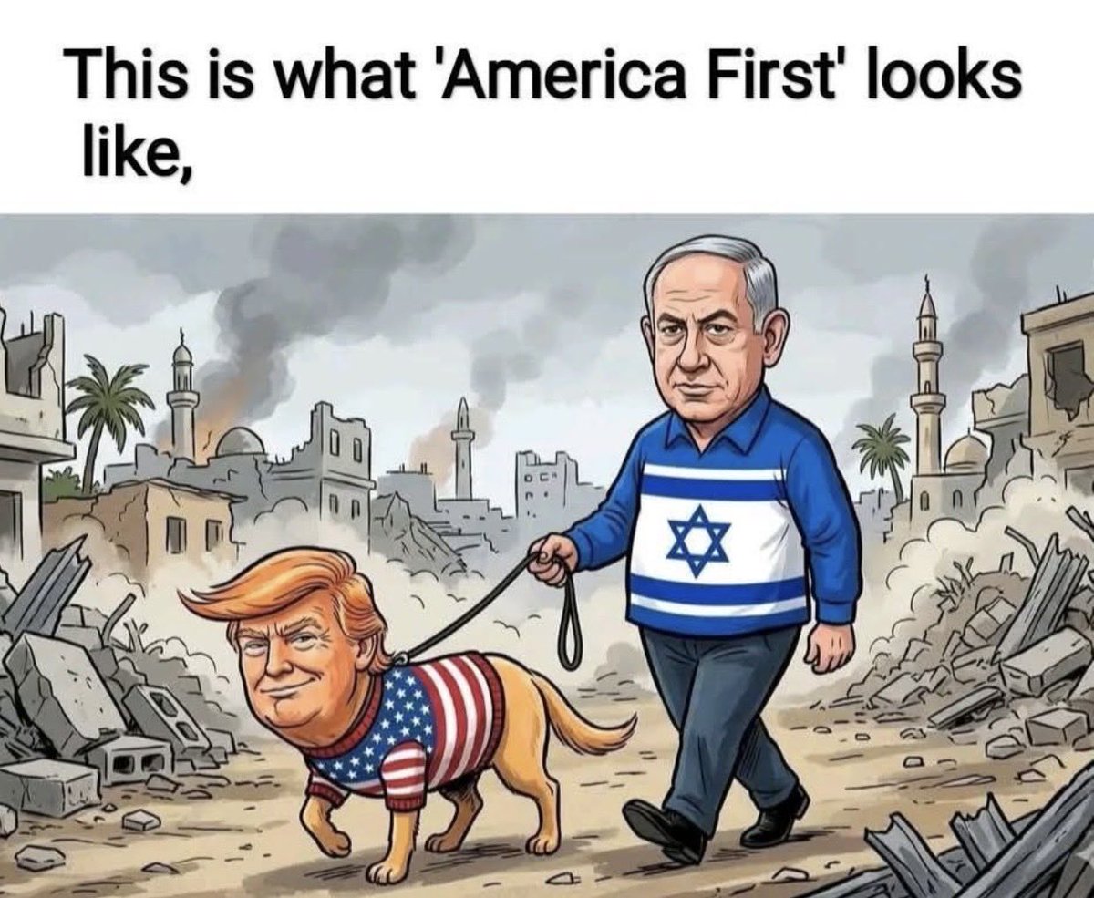 Abbagarkoo's tweet photo. @SaharaReporters What do u expect from Donald Trump,  the puppet of Netanyahu, who is another genocidal freak https://t.co/mjwGtLeen4