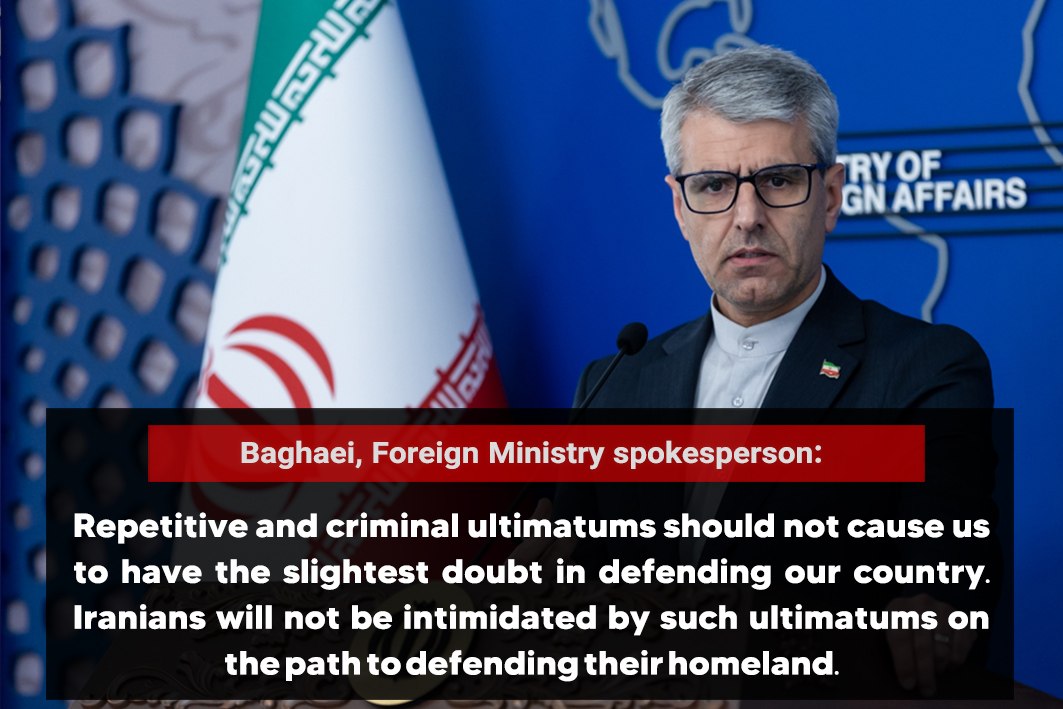 TehranTimes79's tweet photo. Comments made by Foreign Ministry spokesman, @IRIMFA_SPOX on Ramadan War. [2] https://t.co/AhT5szcR05