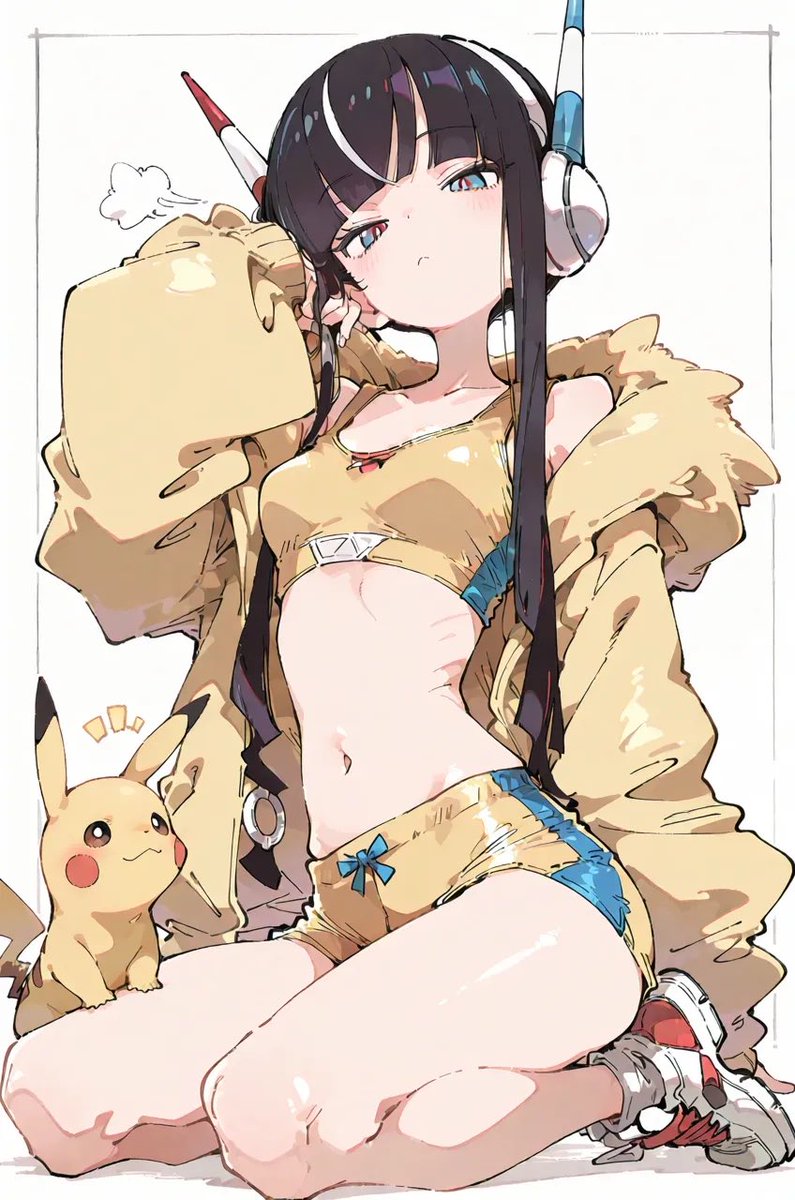 SECxb8jpvHXEIrg's tweet photo. カミツレちゃんとピカチュウちゃん
#AIイラスト
#AIイラスト好きさんとつながりたい https://t.co/1l3mQEEYD9