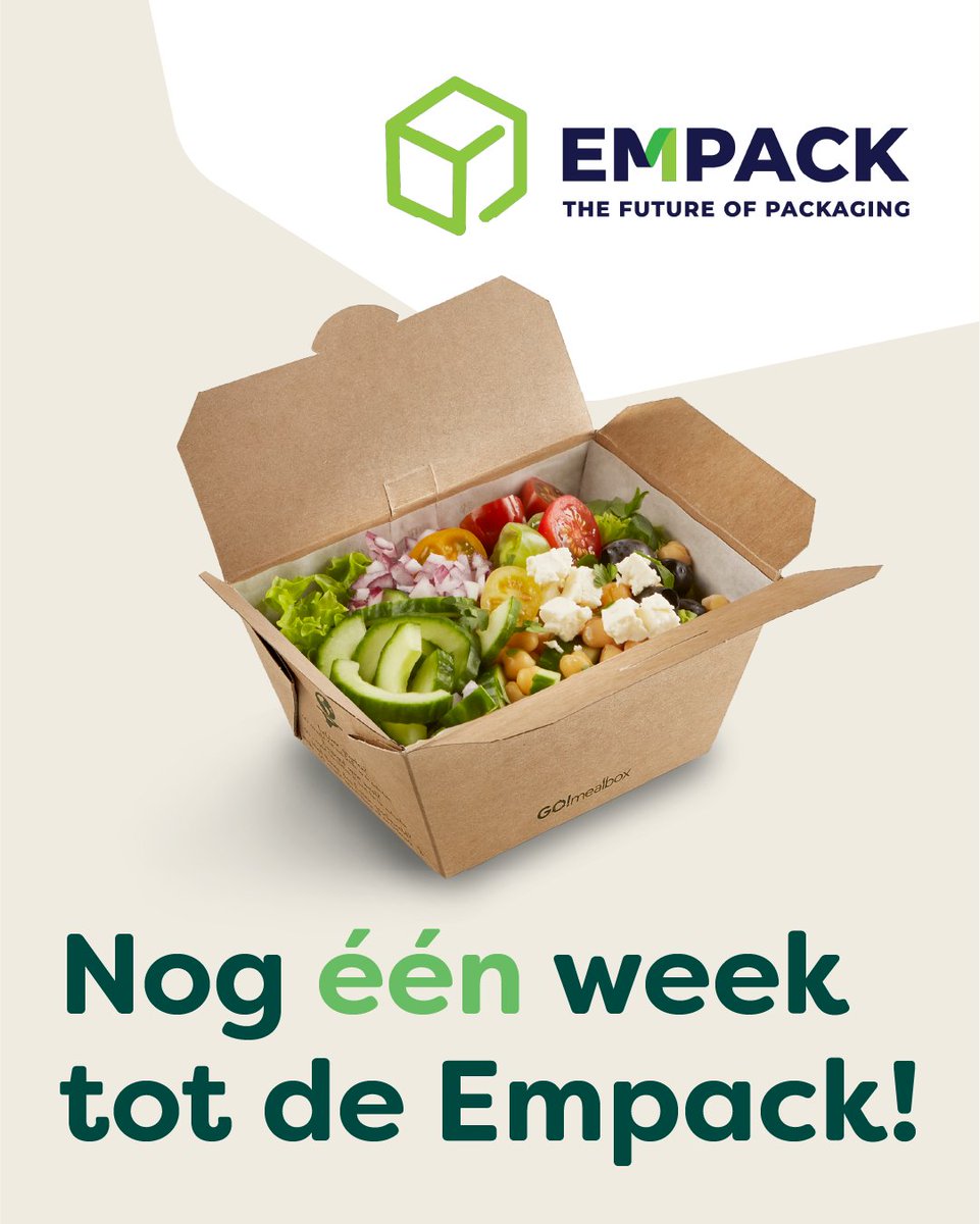 FonkelsNL's tweet photo. Nog 1 week tot Empack! 📦
Slimme kartonoplossingen nodig? Fonkels denkt mee én realiseert.
Bezoek ons op stand K11 ☕
#Empack #Verpakken #Duurzaam https://t.co/c0OrFAyoEi