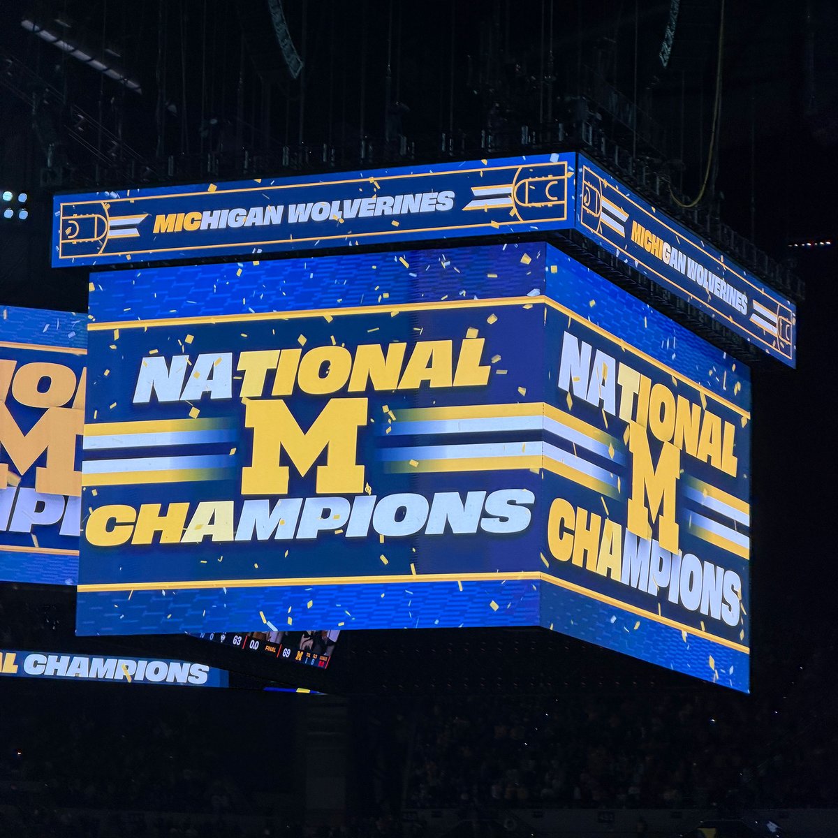 michiganalumni's tweet photo. A legendary few years. 🏆🏆🏆 https://t.co/D38WtORqTI