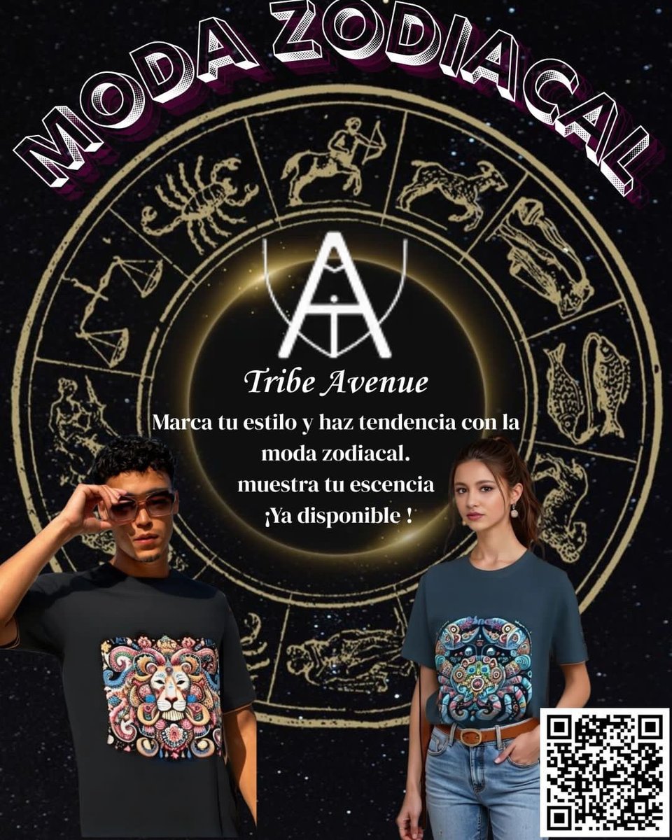 TribeAvenue's tweet image. Descubre tu esencia a través de la moda ✨

Cada signo, un estilo único ♈ ♌ ♓

🔥 Marca tendencia con ModaZodiacal

👕 Conecta con tu energía

🚀 Ya disponible

#ropa #zodiacal #tiendaenlinea #Panamá