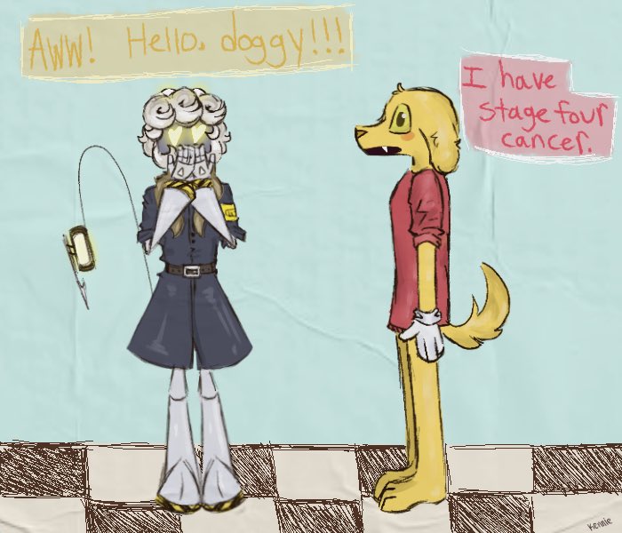 Kenniecrazyface's tweet image. What the dog doing
#SerialDesignationN #MurderDrones #TADC #Scratch