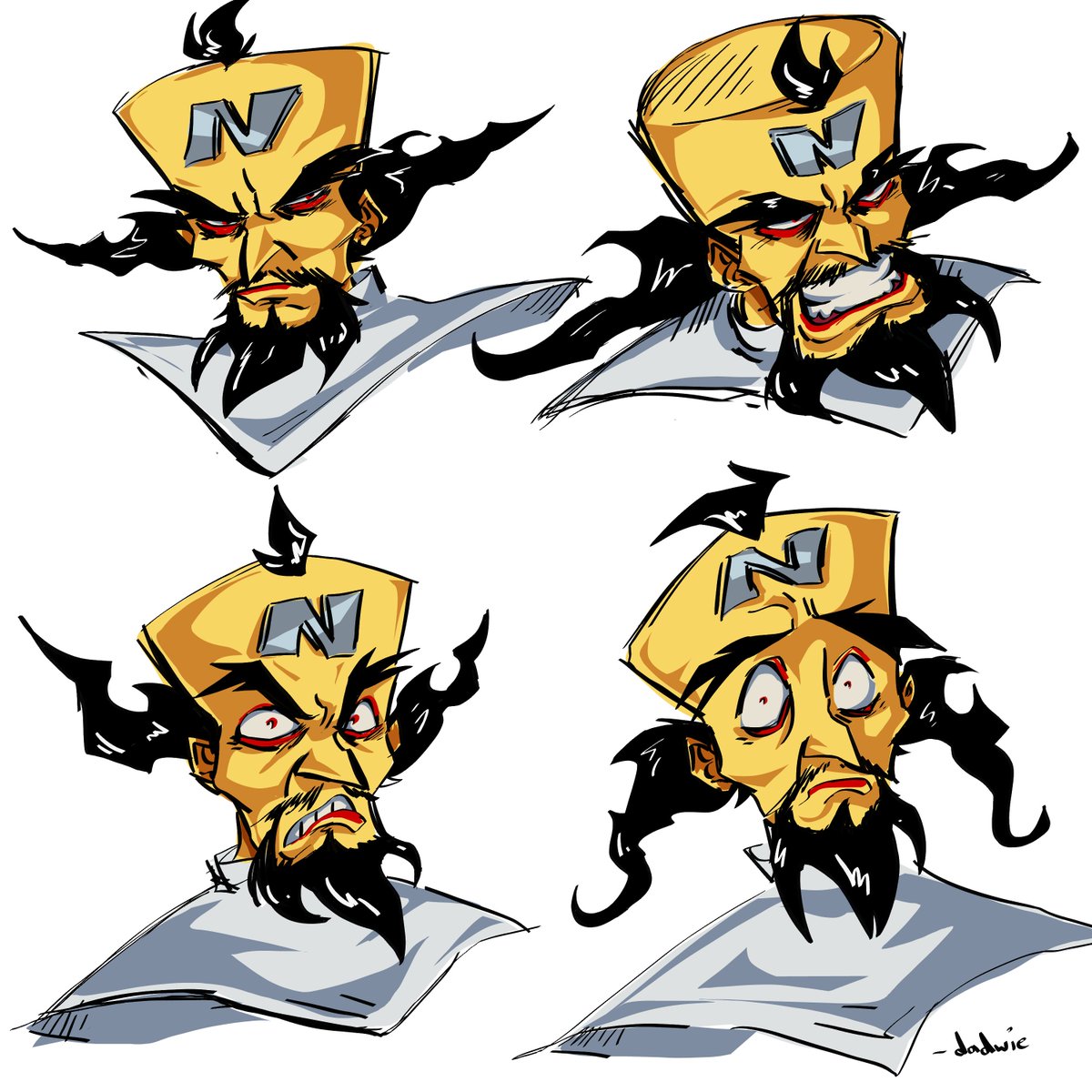 _Dadwie's tweet photo. Idk sketches for practice 😵‍💫

#crashbandicoot #crashbandicootfanart #neocortex https://t.co/AXnLg1xWmZ