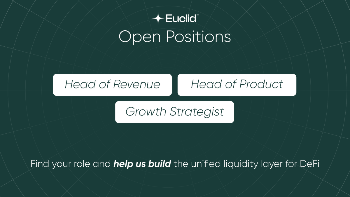 Euclid Protocol tweet media