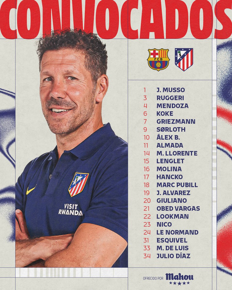 Atlético de Madrid tweet media