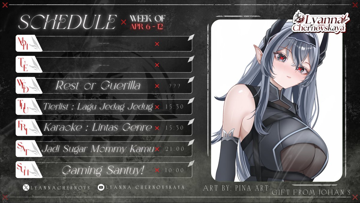 Lyanna Chernovskaya ⛓😈🏴 | ALAMAK COVER ON YT tweet media