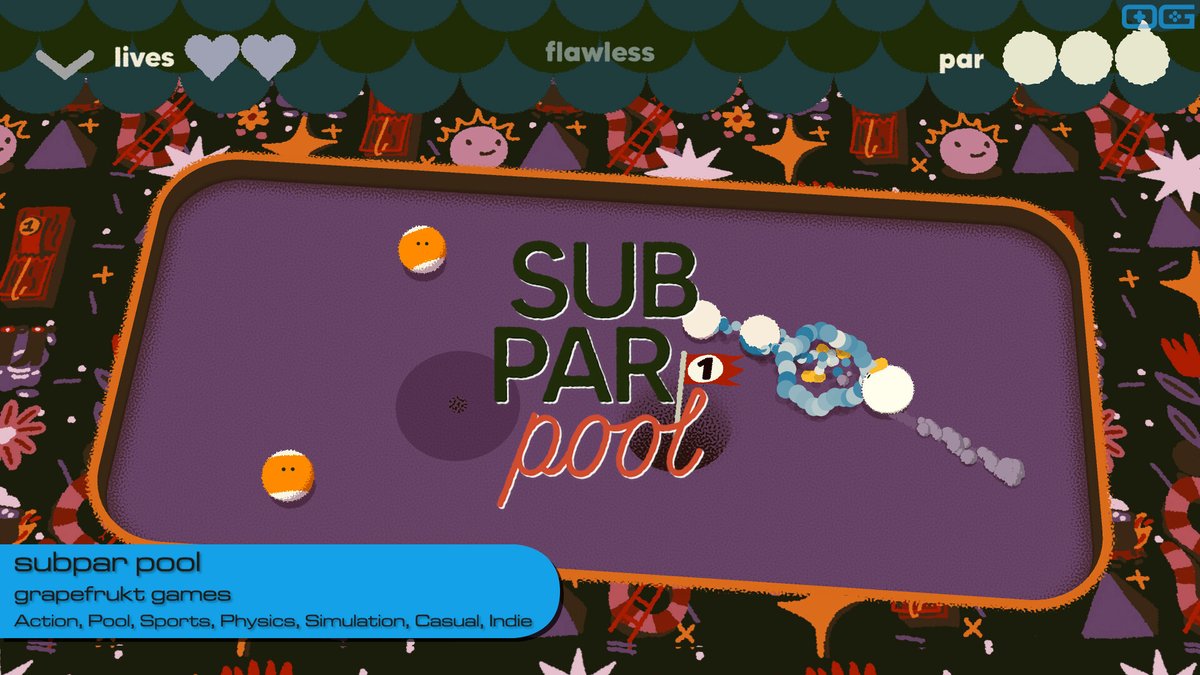 OverageGmngCom's tweet image. OG plays subpar pool!
youtube.com/watch?v=dvaTRS…

Like &amp;amp; Sub!

@grapefrukt
@sonnyrossdraws

#pool #physics #casual #funny #IndieGameTrends #IndieWatch #IndieDev #GameDev #IndieGameDev #IndieGame #IndieGames #Gameplay #letsplay #gaming