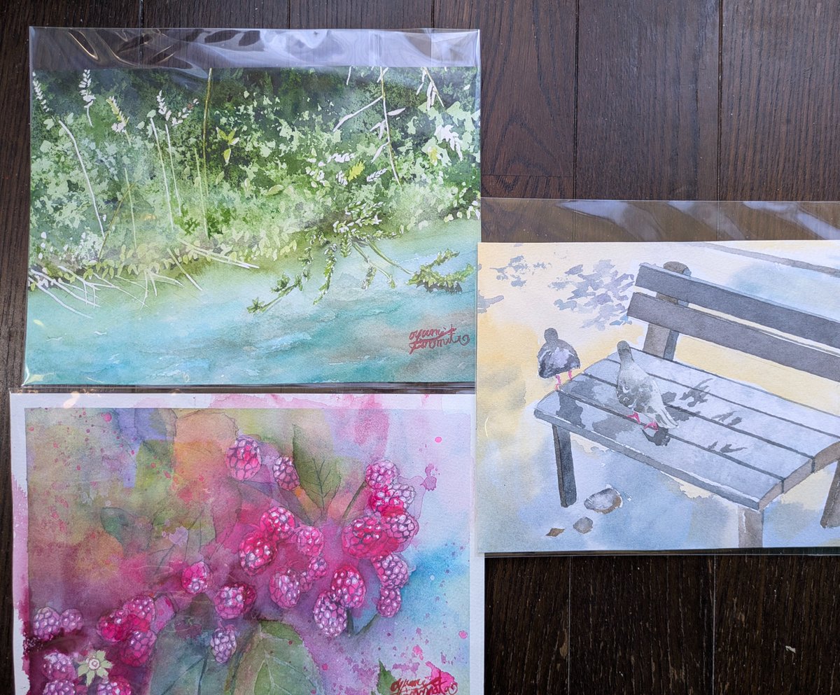 湧（わい）透明水彩 tweet media