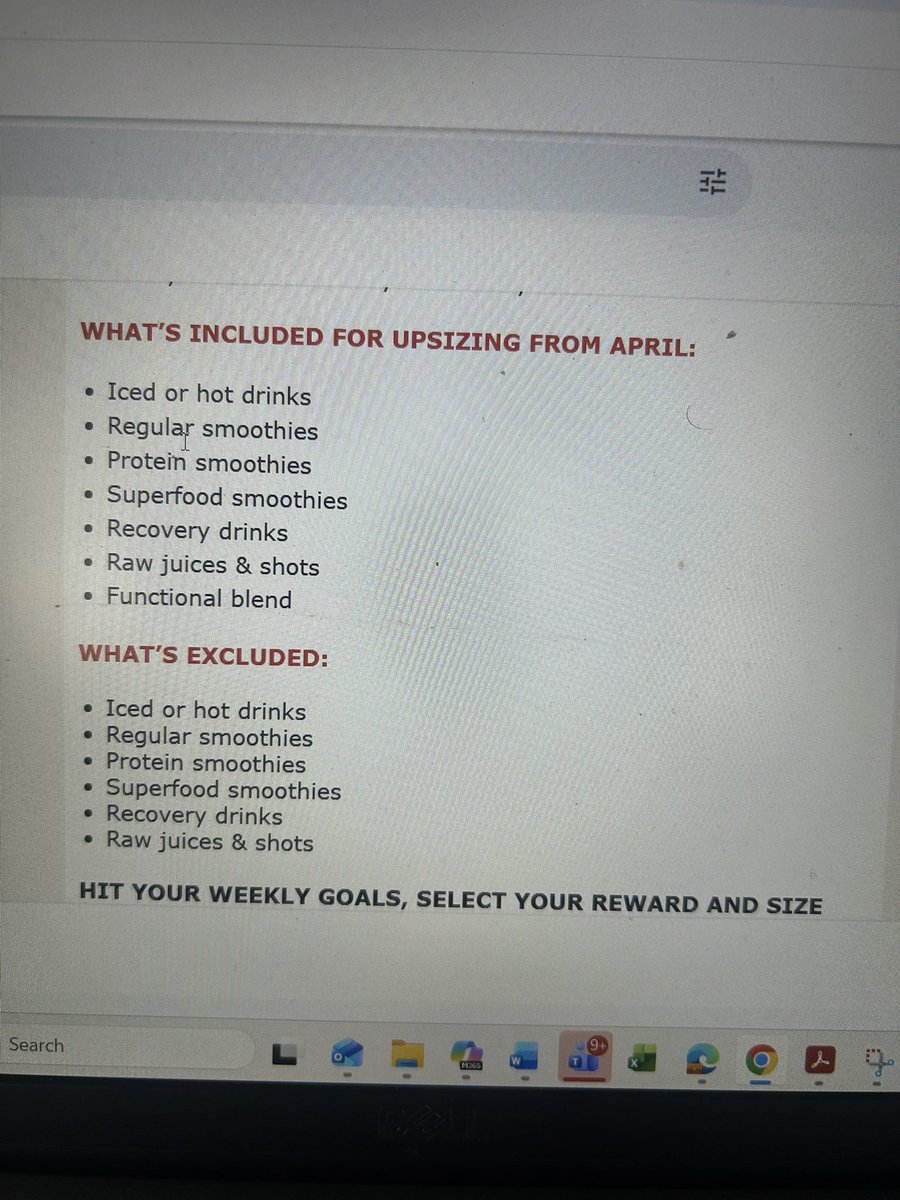 Khaulux's tweet photo. #VirginActiveSA what is included and excluded in this list? Only functional blend is just included otherwise everything else is both in and out? Is this  a late April 1 communication? https://t.co/vFOPb7bEC7