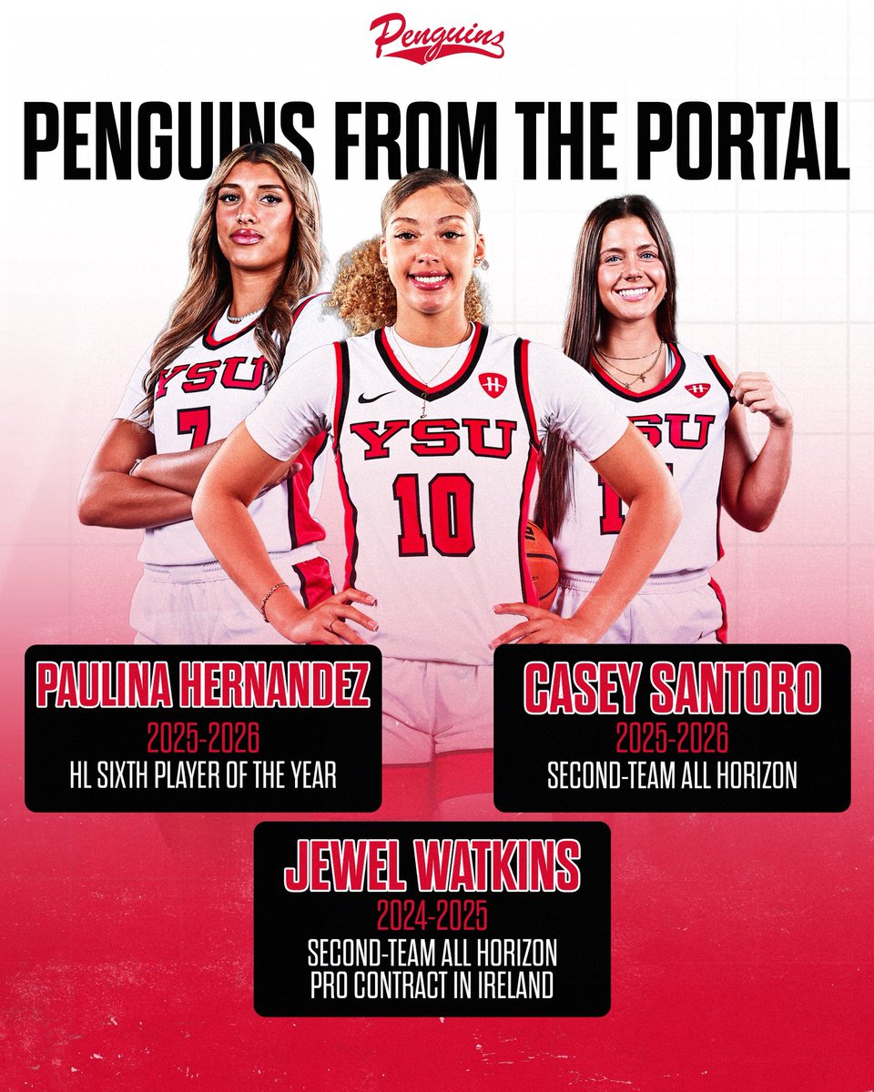 Youngstown State WBB🐧 tweet media