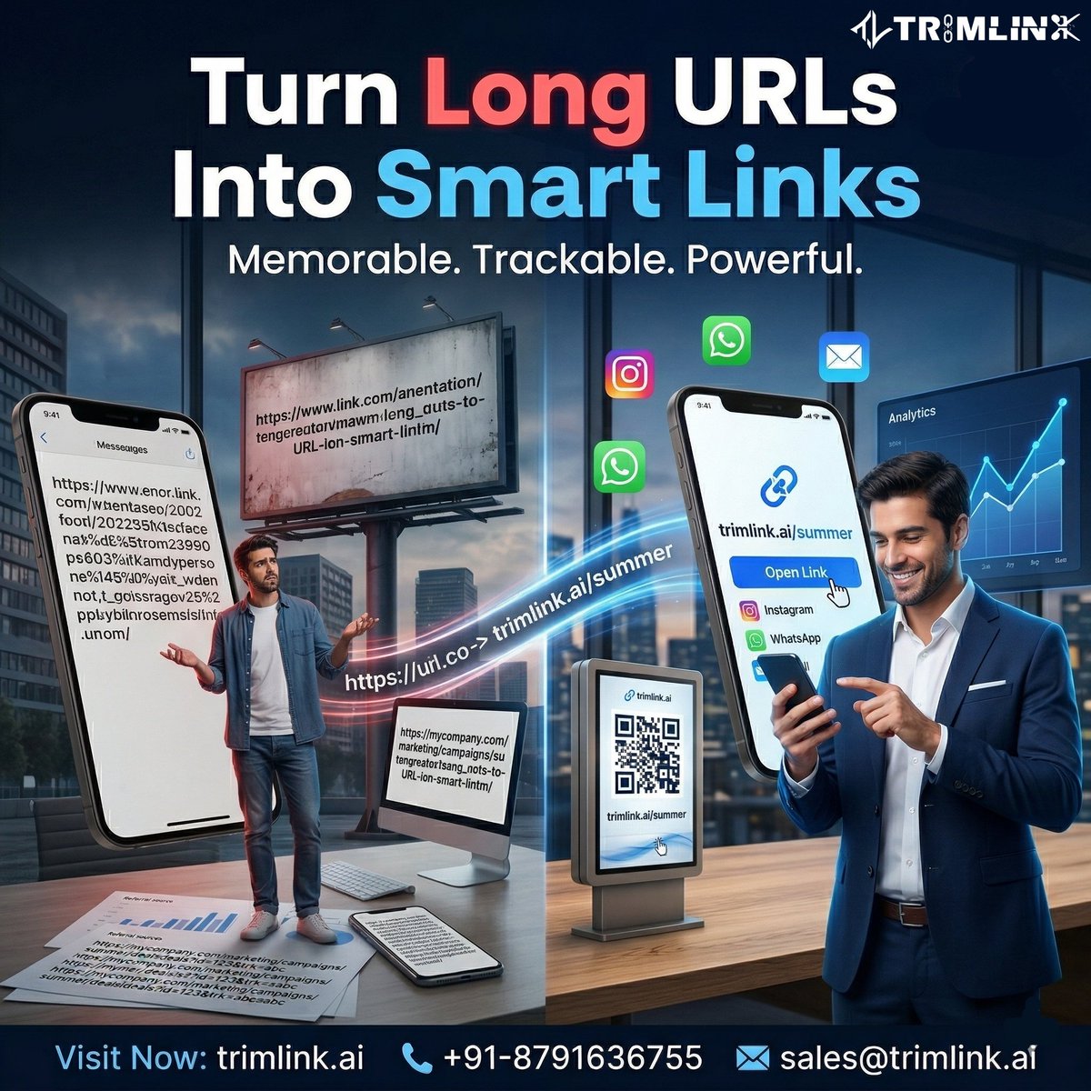 trimlink_'s tweet photo. Your campaign isn’t failing.

Your link might be.

Long URLs kill engagement.

Switch to branded short links like:
https://t.co/SKbfmDaexV
More trust. More clicks. Better recall.

Small change. Big impact.

→ https://t.co/MzmwNuPruy

#Marketing #SaaS #AI #AITools #IPL #Marketech https://t.co/psUh74Qv5K