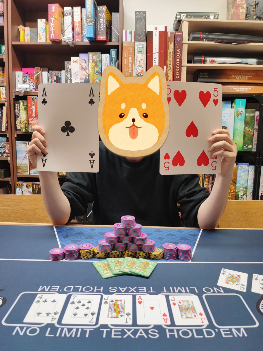 本日のポーカー会@横浜✨️

優勝は　やすひろさん👑

2位　シーマさん
3位　むろみがわさん　でした🎉

次回はこちら！
twipla.jp/events/723767