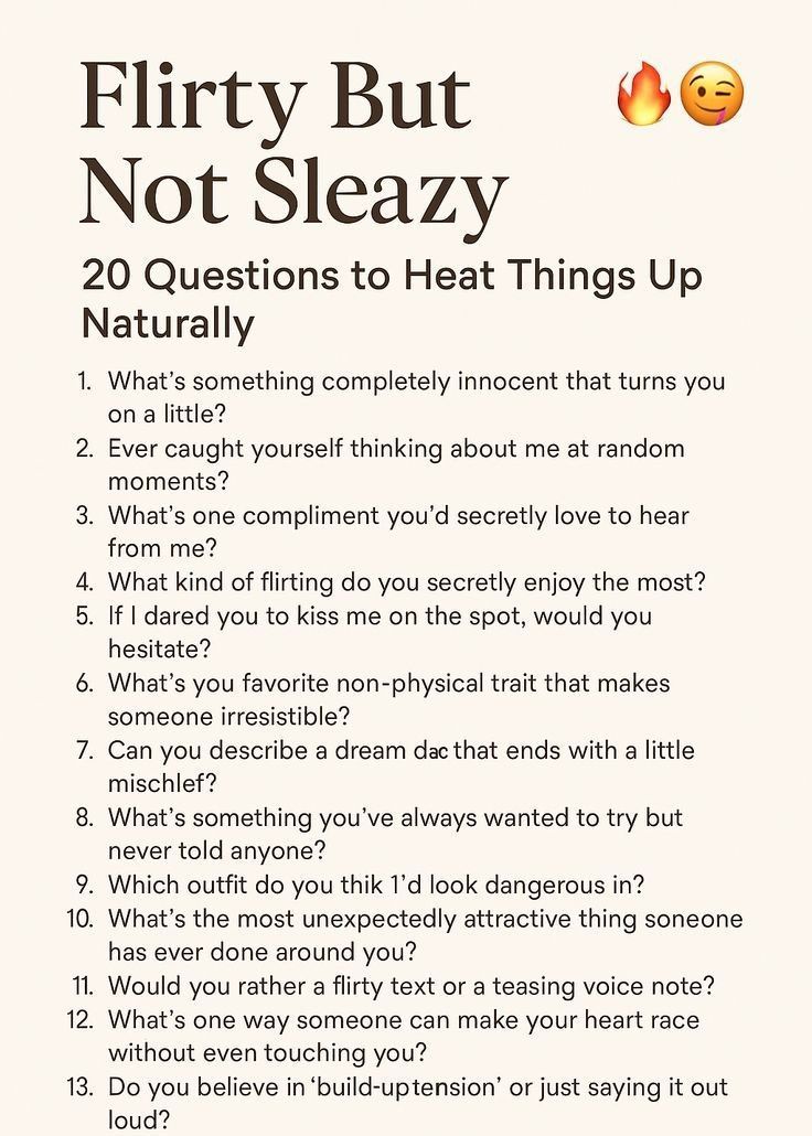 Flirty Questions To Ask A Girl To Escape The Friend Zone📌.
