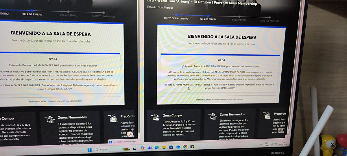 armykonic's tweet photo. 9:51 y sigue igual, no avanza #Peru #TICKETMASTER https://t.co/6Tfexpp57q