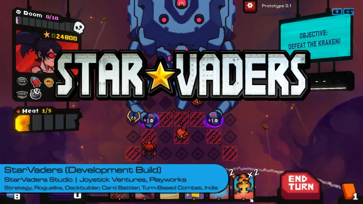 OverageGmngCom's tweet image. OG plays StarVaders (Development Build)!
youtube.com/watch?v=lbHV5N…
Like &amp;amp; Sub!
@starvaders_game
@AxolotlStar
@JoystickVenture
#StarVaders #DeckBuilding #Roguelike #MechCombat #TacticalStrategy #IndieGameTrends #IndieWatch #IndieDev #GameDev #IndieGameDev #Gameplay #LetsPlay #Gaming