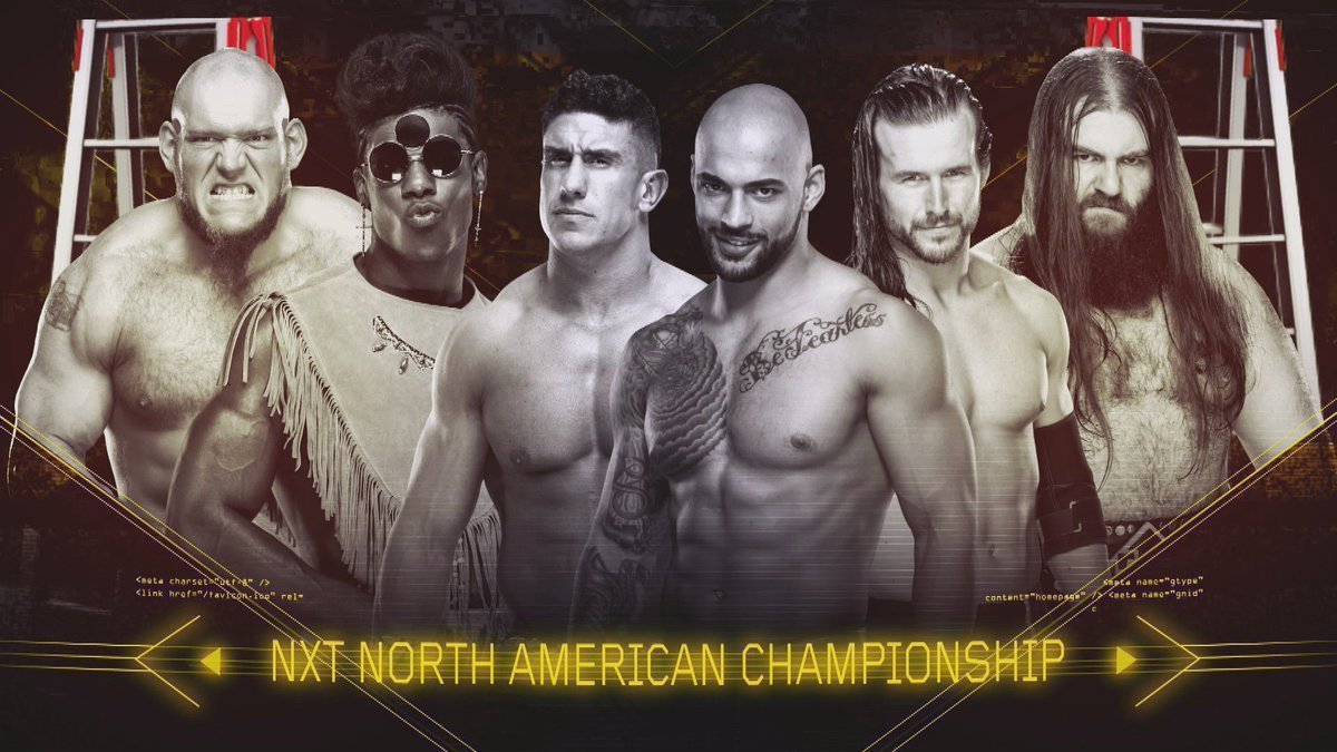 wrestle_hist's tweet photo. 4/7/2018
Adam Cole became the first-ever NXT North American Champion in a Ladder Match at TakeOver: New Orleans from the Smoothie King Center in New Orleans, Louisiana.
#WWE #WWENXT #TakeOverNewOrleans #AdamCole #EC3 #KillianDain #LarsSullivan #Ricochet #VeleveteenDream https://t.co/cW2CIhNPWc