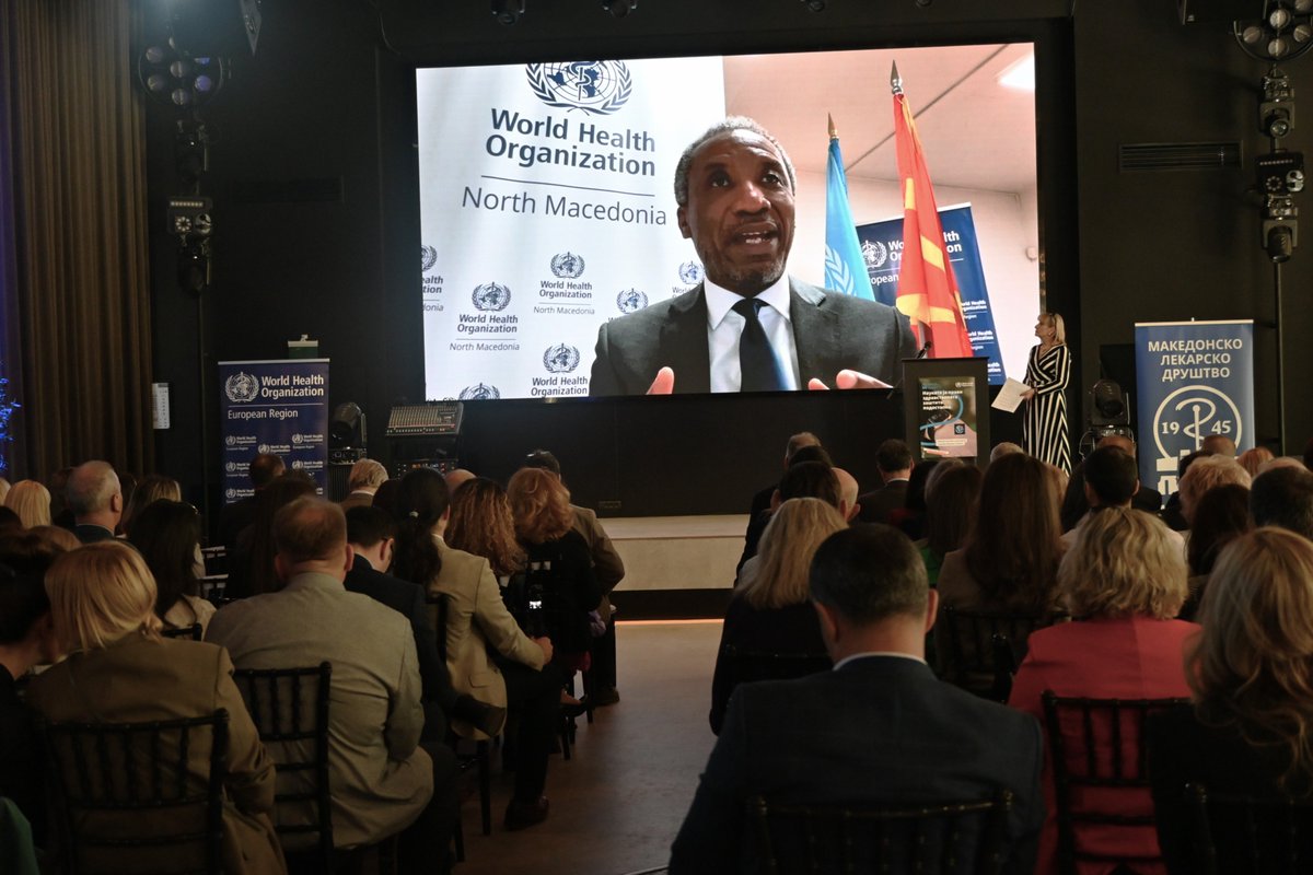 WHO North Macedonia tweet media