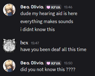 Bea Olivia VA tweet media