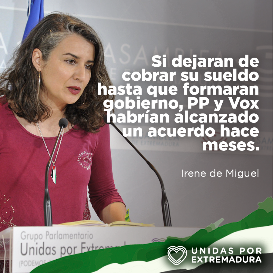 Podemos_EXT's tweet photo. Las consecuencias de no tener gobierno las sufren los de siempre. https://t.co/pZ8ziUrrfR