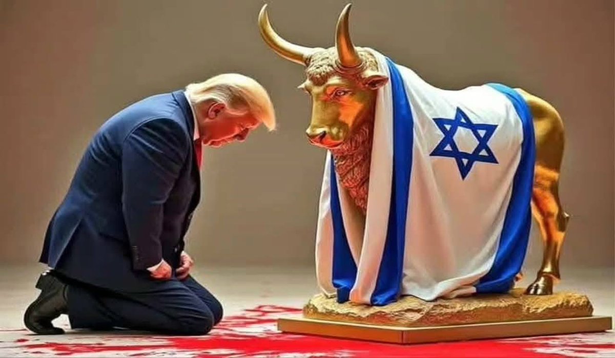 Jak grubo Mosad umoczył Trumpa na wyspie Epsztajna że dziś zamiast
czyścić do spodu USA z syfu lewackich wariactw daje się prowadzić bandyckiemu państewku tymczasowo posadowionym w Palestynie dopuszczającemu się od lat ludobójstwu!