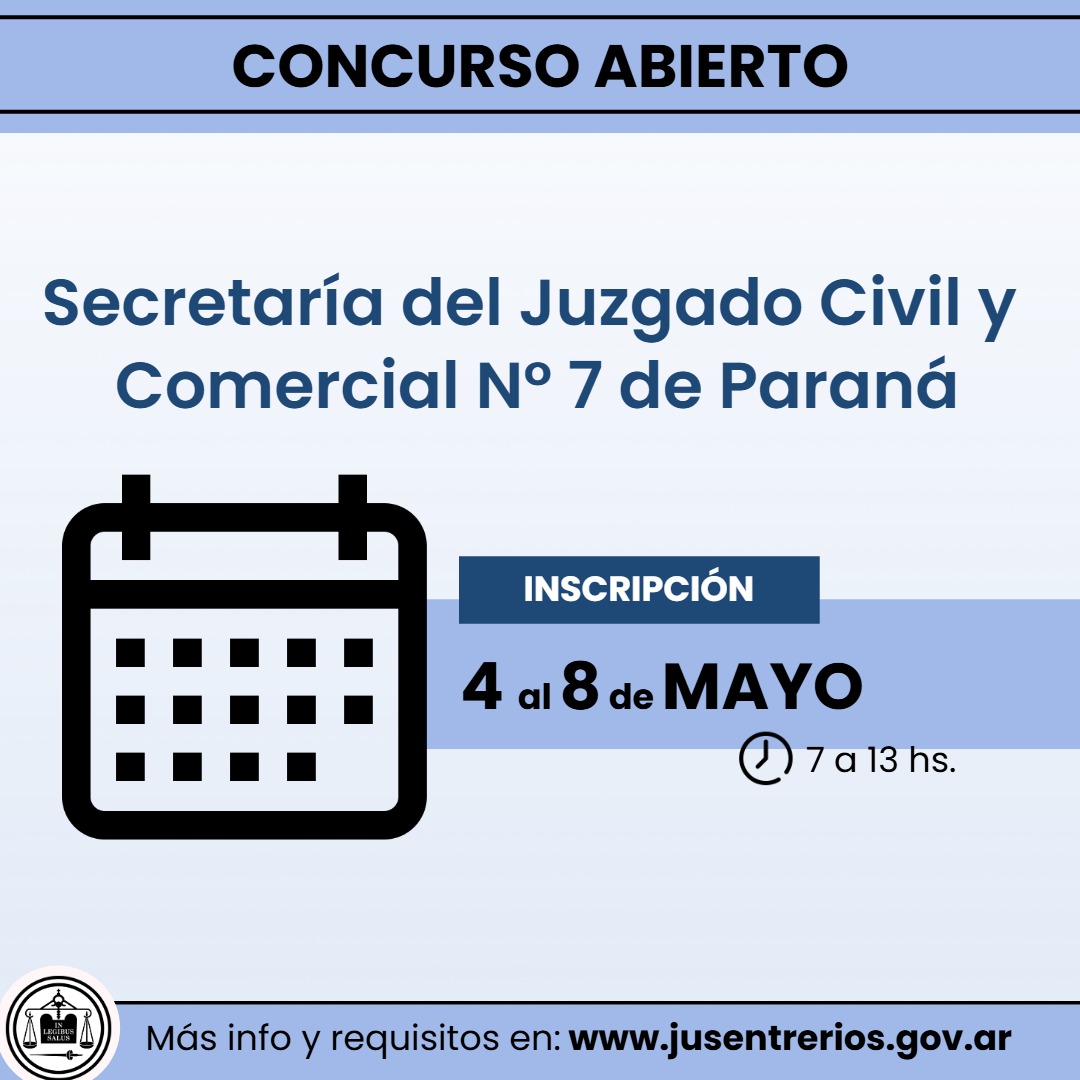 Poder Judicial Entre Ríos tweet media