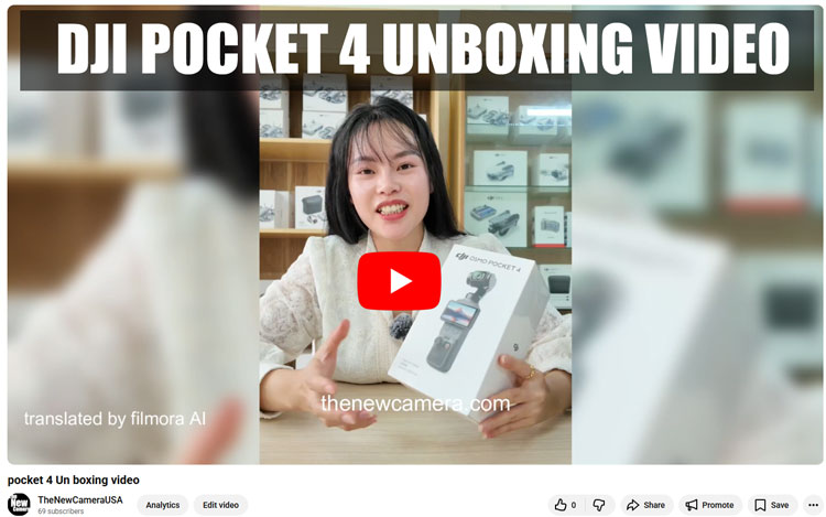 thenewcamera's tweet image. DJI Osmo Pocket 4 First Unboxing Video Drops - Official Launch Claimed for April 16, 2026 thenewcamera.com/dji-osmo-pocke…