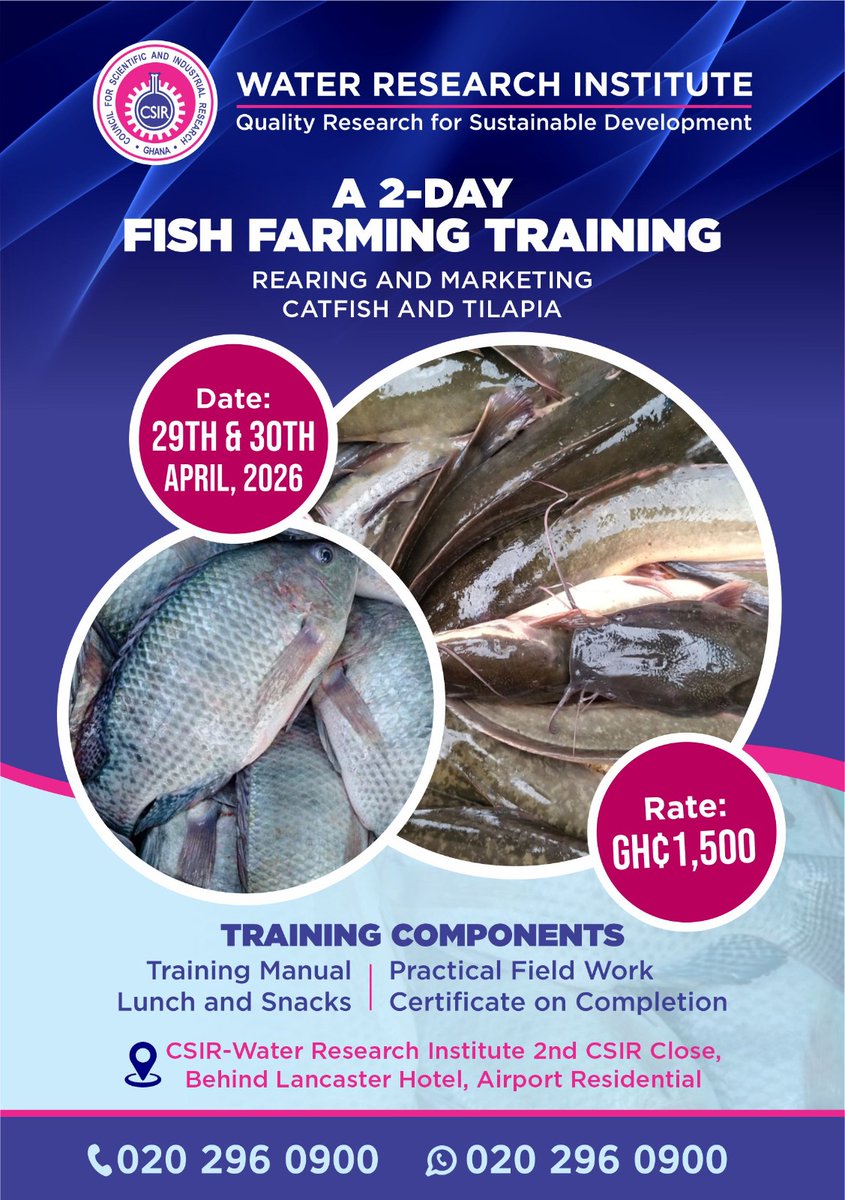 CSIR-Water Research Institute tweet media