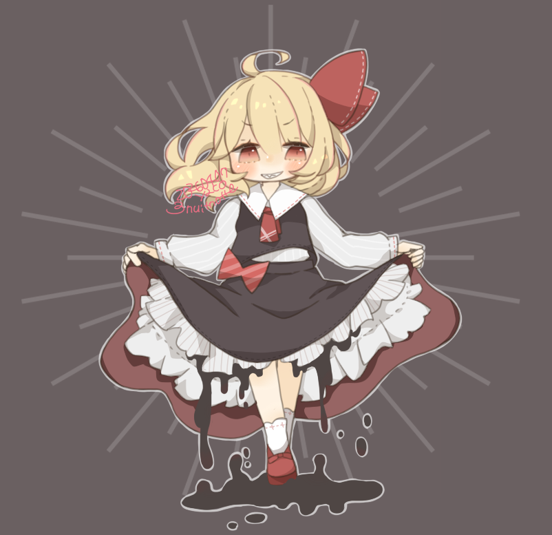 #毎月７日はルーミアの日
すべりこみ！