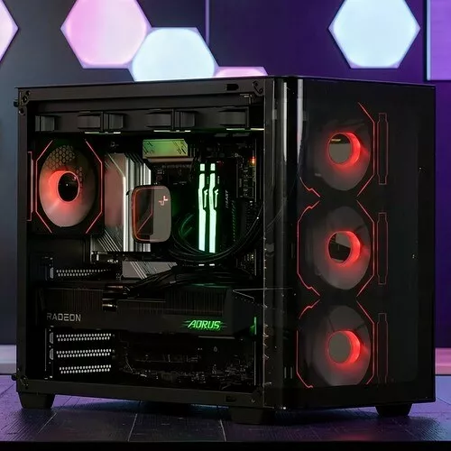 TopAchat's tweet image. ⚡ #VenteFlash 
➡ PC Gamer SYLTHERA 
Ryzen 7 7800X3D - RX 9070 XT - DDR5 32 Go
🔥 - 220 € !
🔥 Crimson Desert offert !

topachat.com/pages/detail2_…

🔥 Indice de performances : 25295
Cyberpunk ➡ 270 FPS 
Battlefield ➡ 230 FPS
