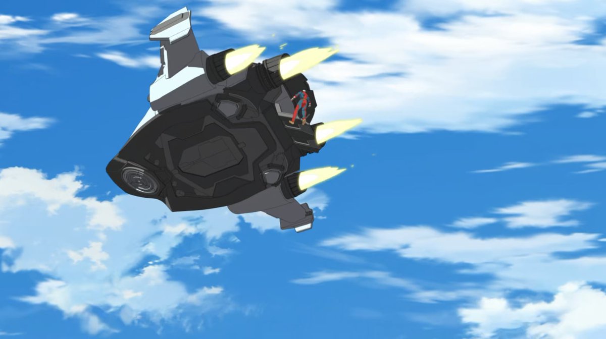 VuYoshi's tweet image. I was given the honor of designing and modeling the #guardiansoftheglobe jet for #invincible 
Made sure everything works and fits. The entire jet is functional from a volume standpoint.

#designer #Artist #InvincibleSeason4