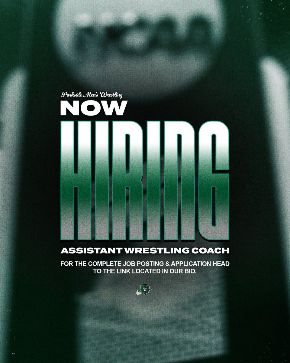 Now Hiring ‼️

Parkside Wrestling is now hiring an Assistant Coach. Visit the link below to apply today!

wisconsin.wd1.myworkdayjobs.com/en-US/UW_Compr…

#PaveYourWay // #DefendTheDen // #RangerGRIT