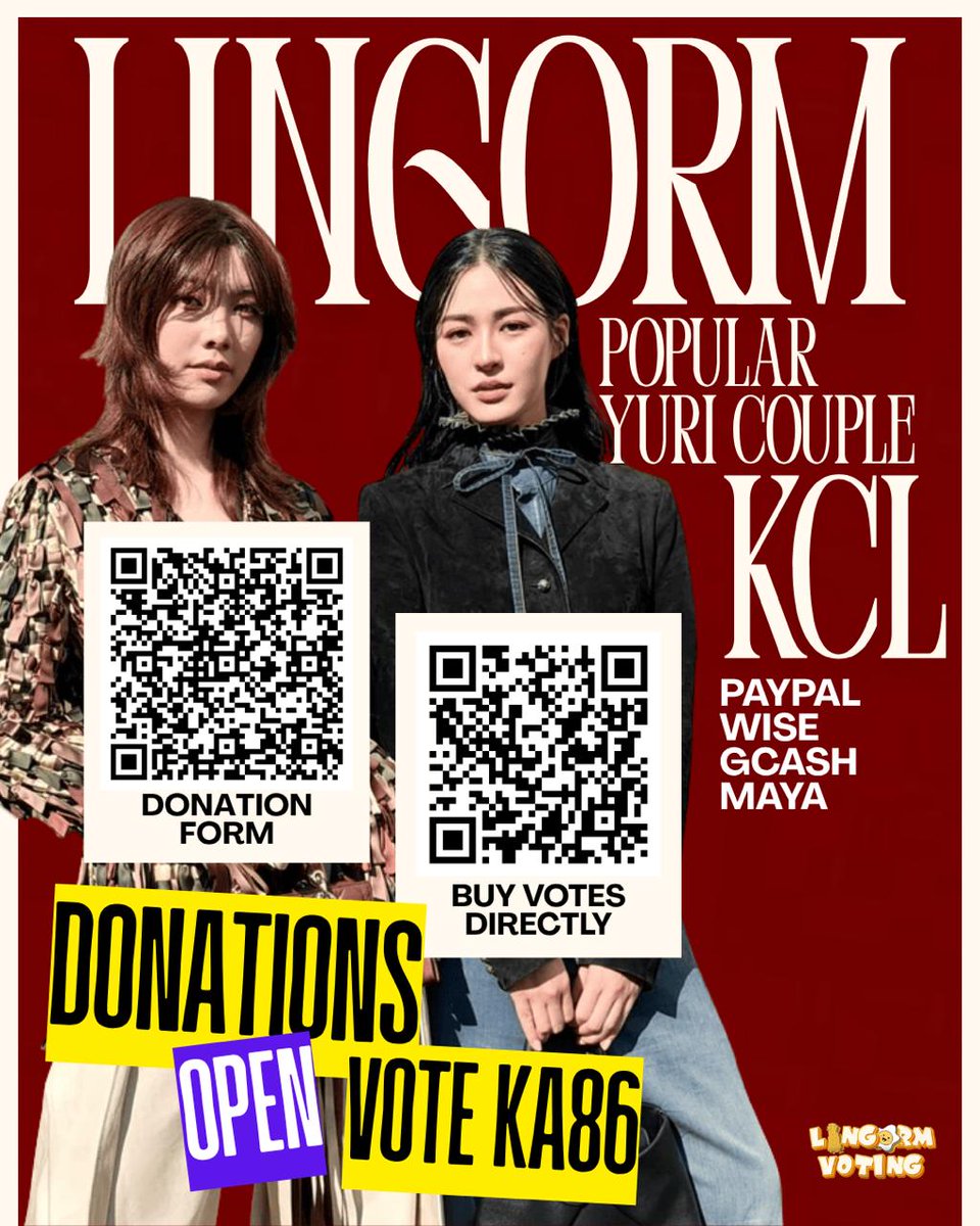 LingOrm Voting tweet media