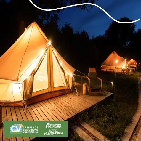 ✨ Escapada glamping en la #ComunitatValenciana: el “lujo” de conectar con la naturaleza.  

Somos un destino ideal 🏕 por la diversidad de paisajes de costa mediterránea 🌊, montaña ⛰️, interior y huerta. 

Lee el artículo completo en nuestro blog: 

campingscomunidadvalenciana.es/escapada-glamp…