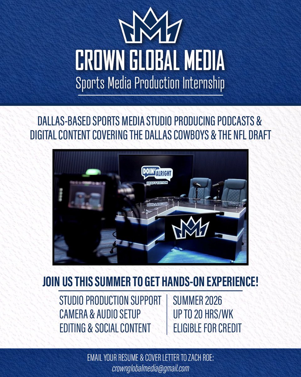 Crown Global Media tweet media
