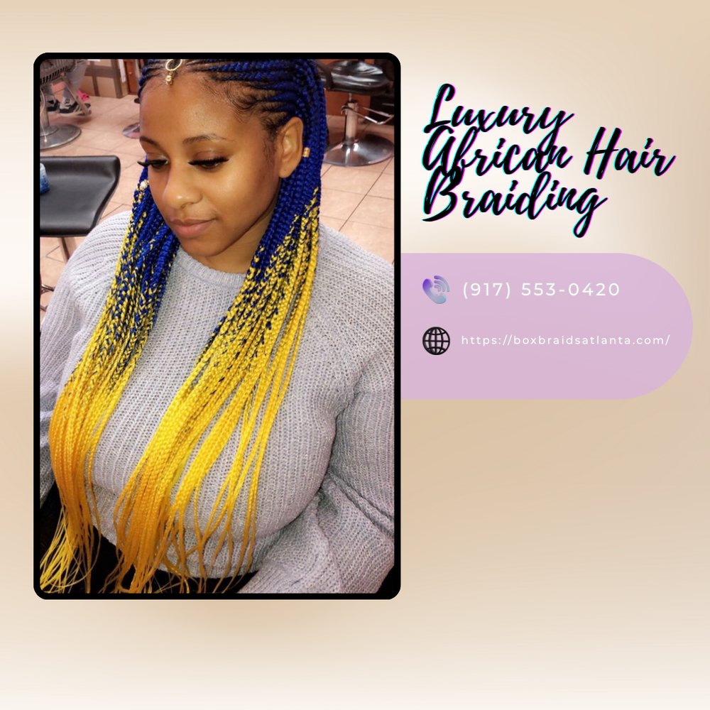 LuxuryAfricanGA's tweet image. Protective, stylish, and lightweight, our knotless braids are designed for comfort and confidence! We take pride in our clean technique. Reach out today and experience quality braiding services.
#KnotlessBraids
boxbraidsatlanta.com/knotless-braids