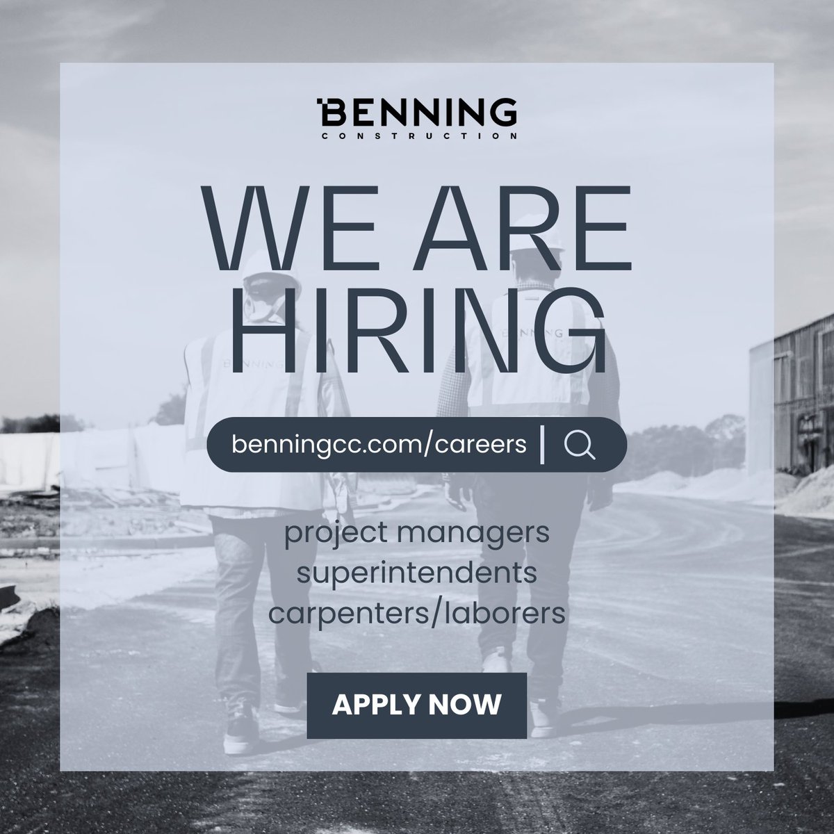Benning Construction Company tweet media