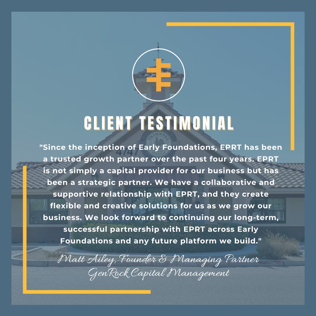 We are honored to share a testimonial from our partners at GenRock. At the heart of what we do is a commitment to our tenants, and we are incredibly grateful for the strong, collaborative relationship we’ve built.

hubs.la/Q048WY8Z0