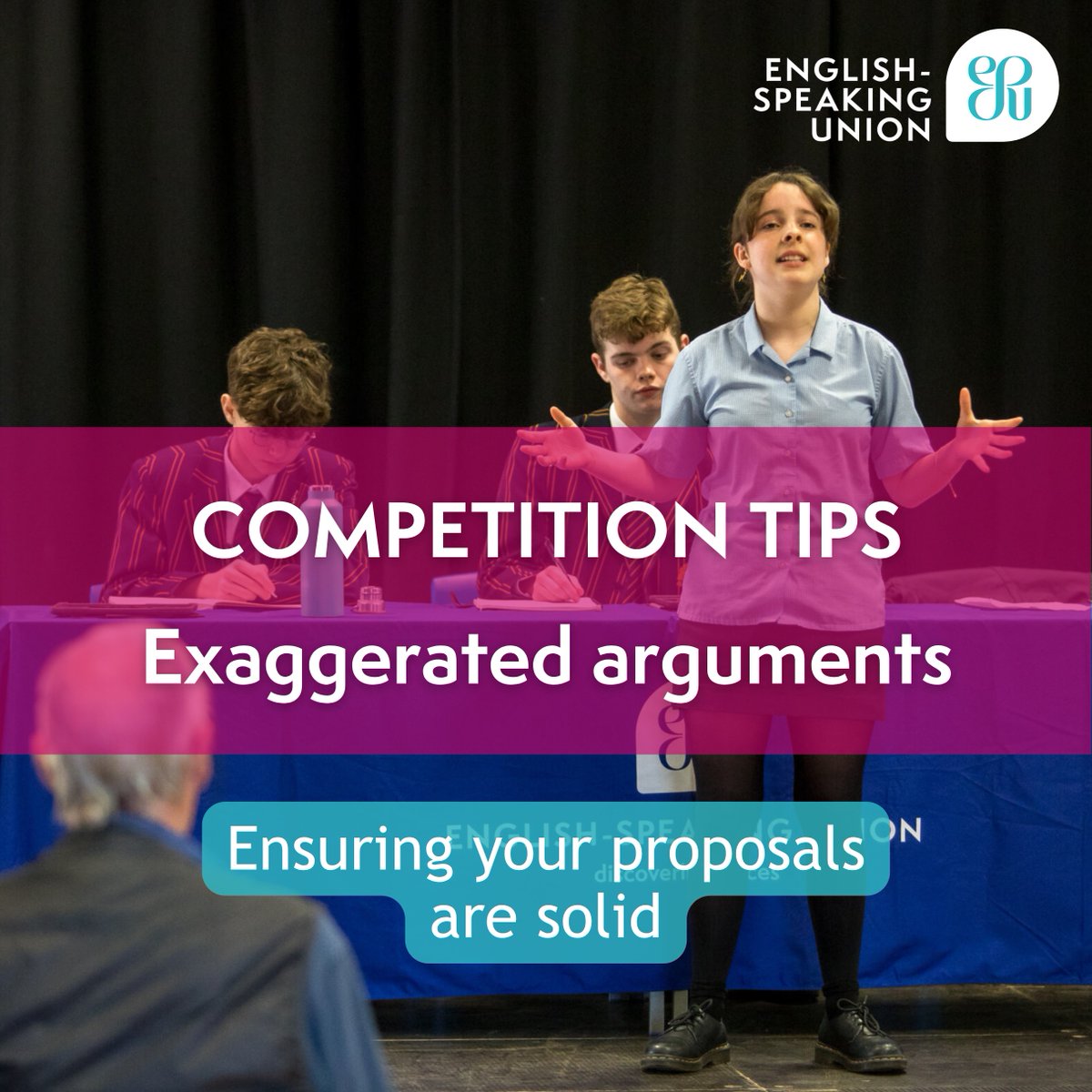 theESU's tweet image. Competition tips: exaggerated arguments 🫢

It’s easy to sound convincing by jumping to worst-case scenarios, but experienced judges are listening for what you can actually prove.

Keep your reasoning grounded, and your impact will carry far more weight. 🏋️

 #CompetitionTips