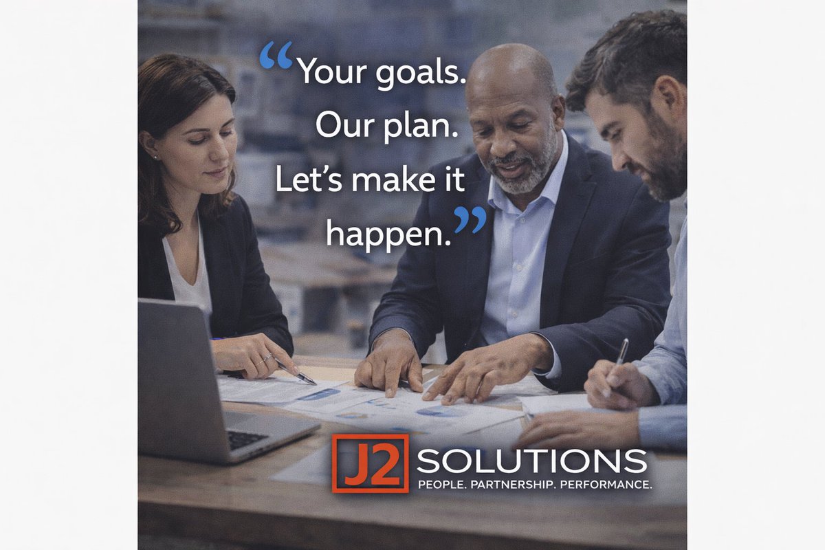 Your goals set the direction.
We build the plan to get you there.

Let’s make it happen.

#J2Solutions #ITStaffing #Partnership #TalentStrategy #HiringSolutions