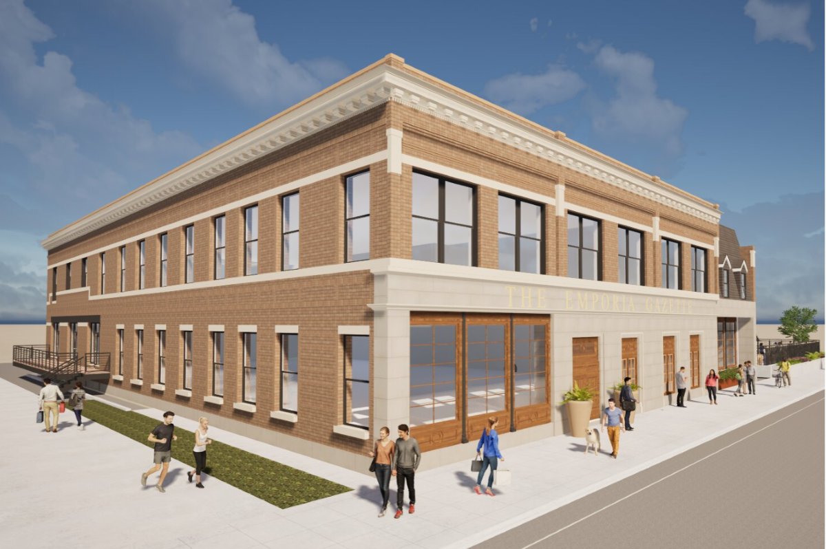 The Emporia Gazette building will bring a fresh mixed-use space to downtown, supporting residents and visitors alike. Learn more about this project. emporiarda.org/news-and-media…