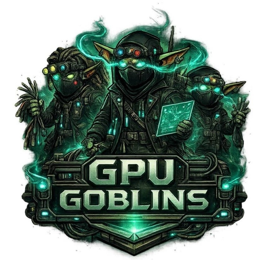 GPUGOBLINS's tweet photo. We never left, we just got quieter 
And kept building Something big.

While time moved on, Goblins stayed in the cave, stacking, refining and growing the network 

No noise, No distractions, just progress; what is coming will definitely speak for itself 

$Goblin https://t.co/ts1Y0IMokv