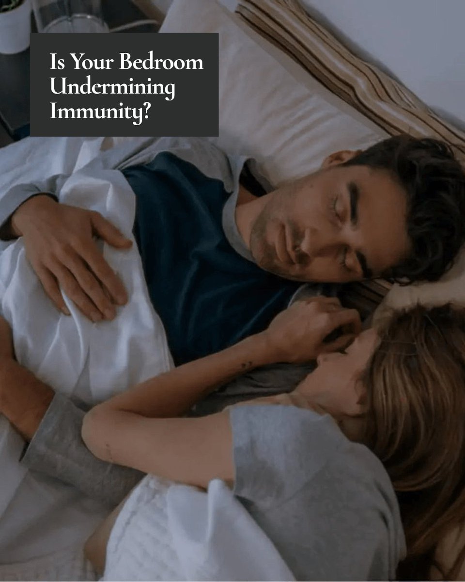Essentia's tweet photo. Is your bedroom secretly harming your immunity?

Toxins, allergens, and hidden triggers in your sleep space can disrupt deep sleep and weaken your immune system. 

Essentia products offer a cleaner, hypoallergenic sleep environment which can help support your immune system. https://t.co/JF1N60buxz
