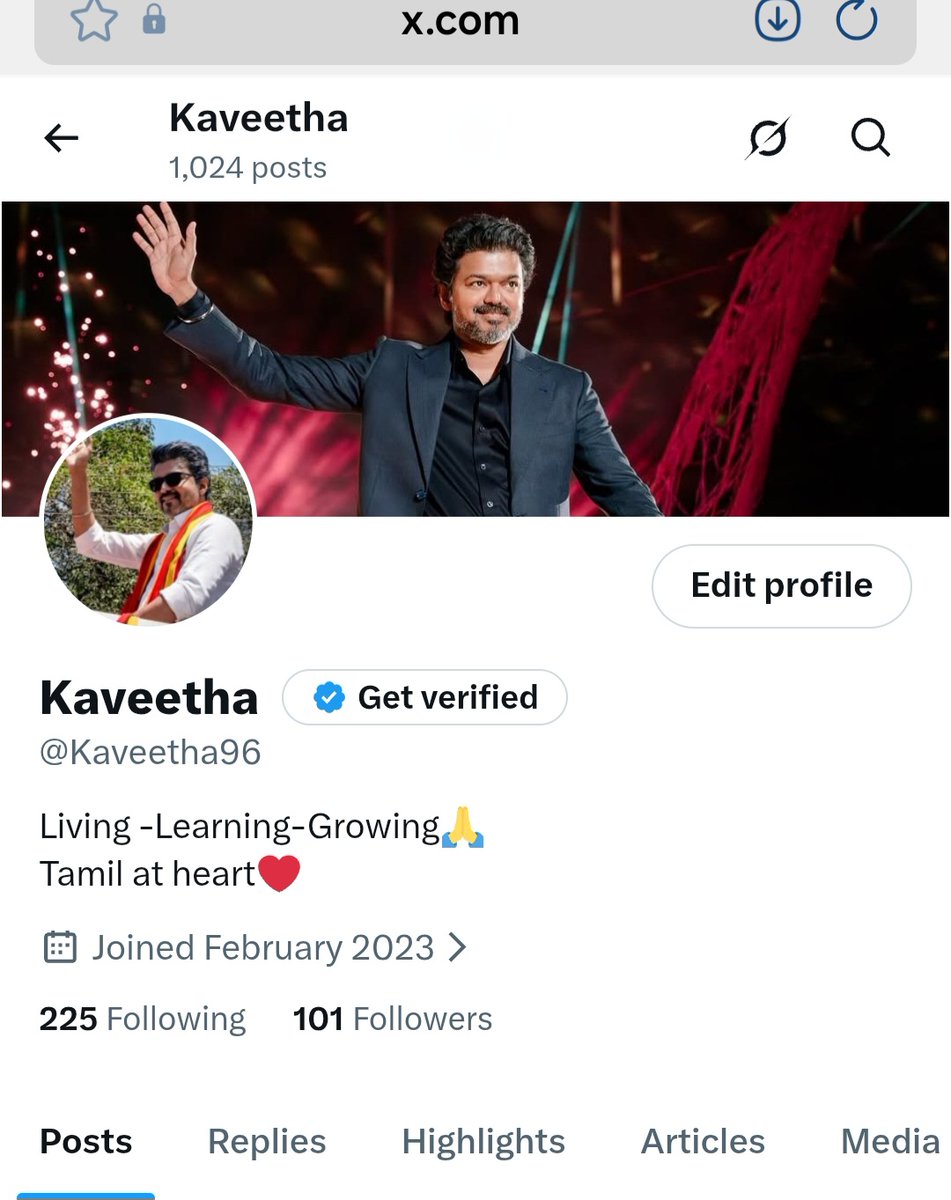 Kaveetha tweet media