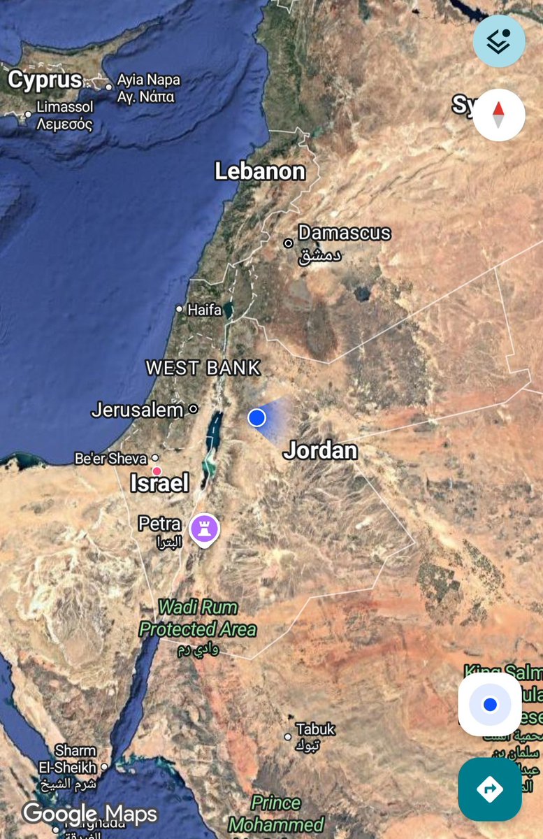 Making a pit stop in Jordan before we go attack Iran